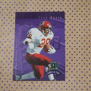 Troy Davis #77 Football Card